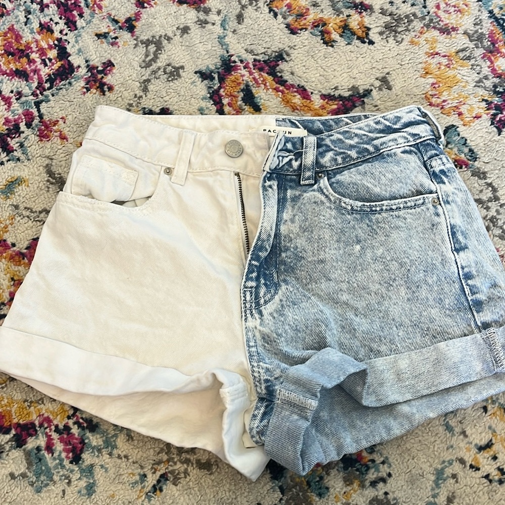 Jean shorts pacsun